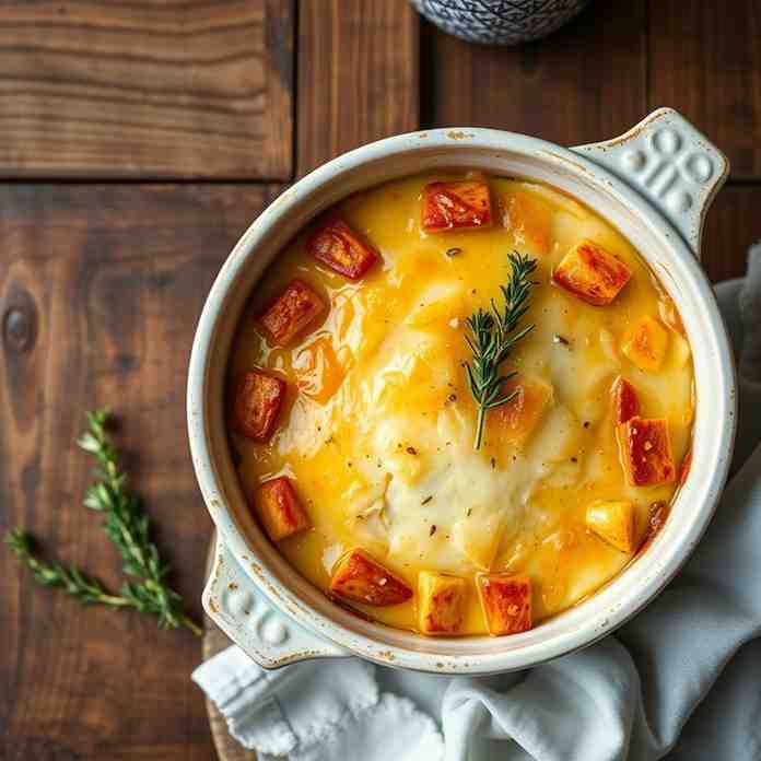 Greixonera de Brossat - Easy Sheep Milk Cheese Casserole